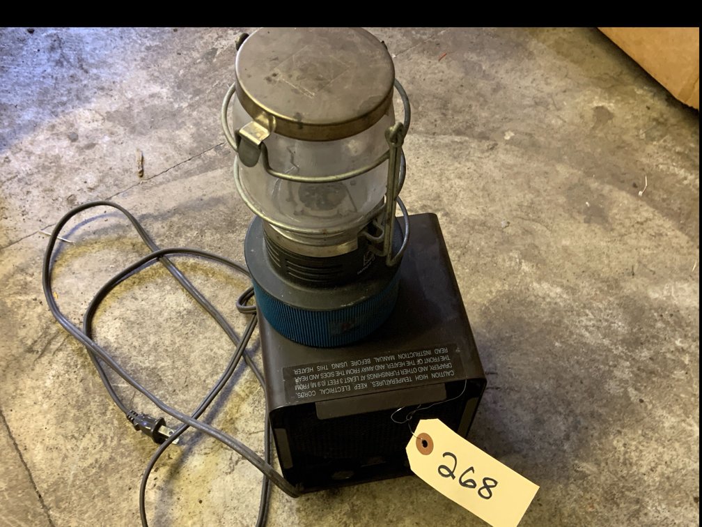 Portable Heater & Lamp
