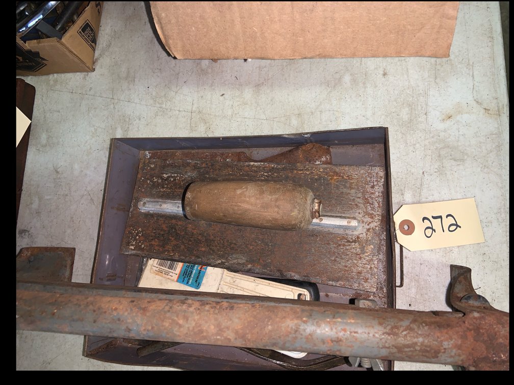 Cinder Block Grabber, Trowel, Spackle Knifes