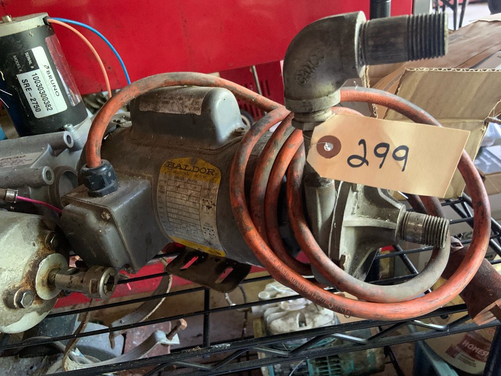 Baldor Industrial Single Phase Motor