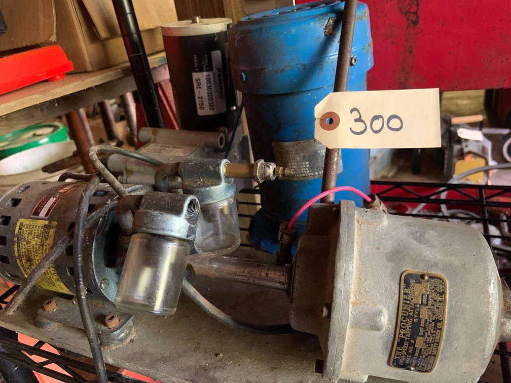 Induction Motor, Gear Box, Rotary Vacuum Pump
