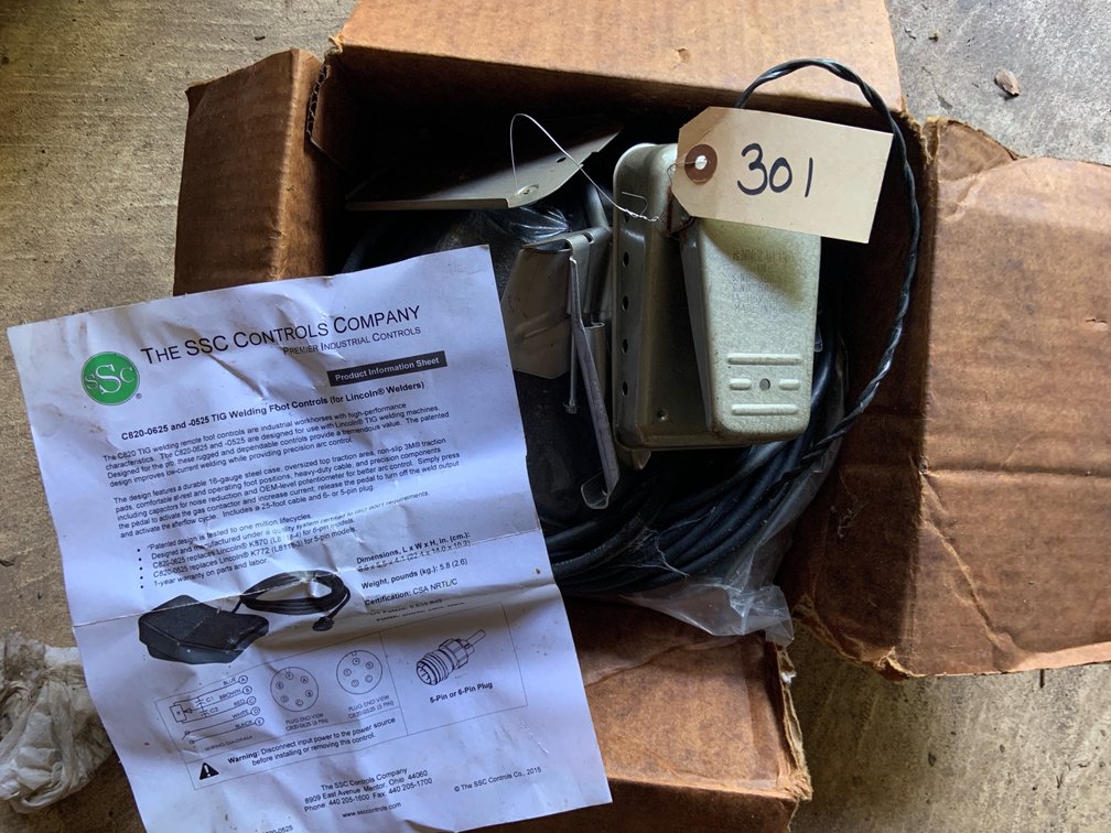 TIG Welding Foot Controls