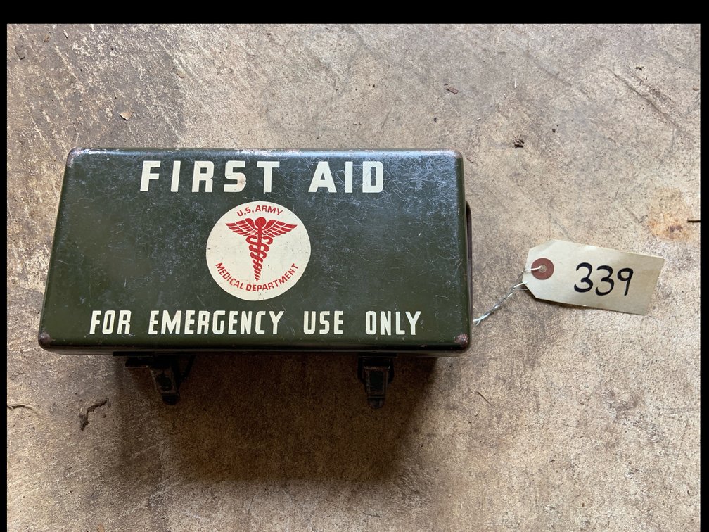 Vintage First Aid Box