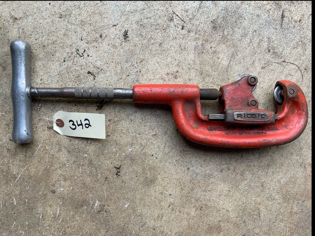 Ridgid Manual Pipe Cutter