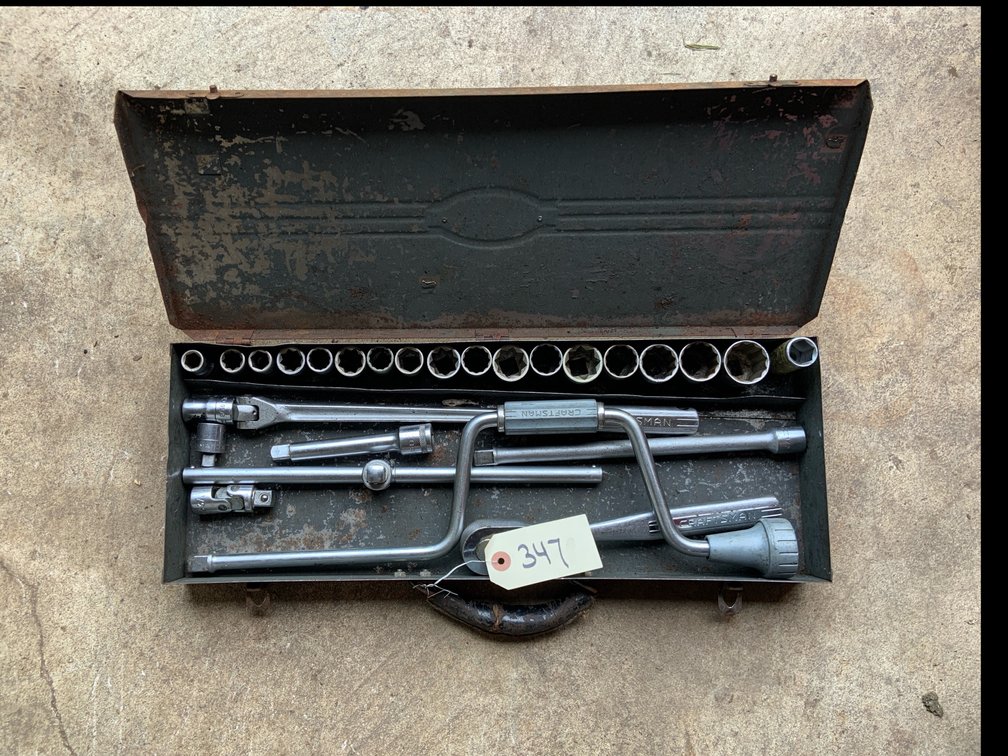 Craftsman 1/2” Ratchet/Socket Set