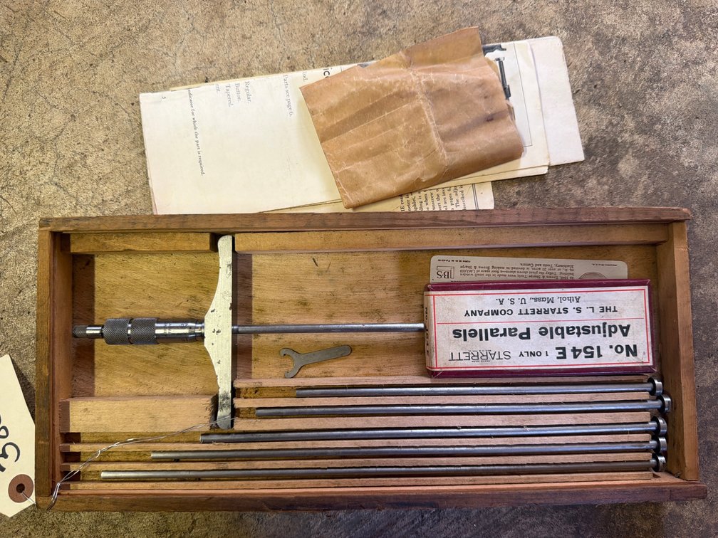 Brown & Sharpe Depth Micrometer Set