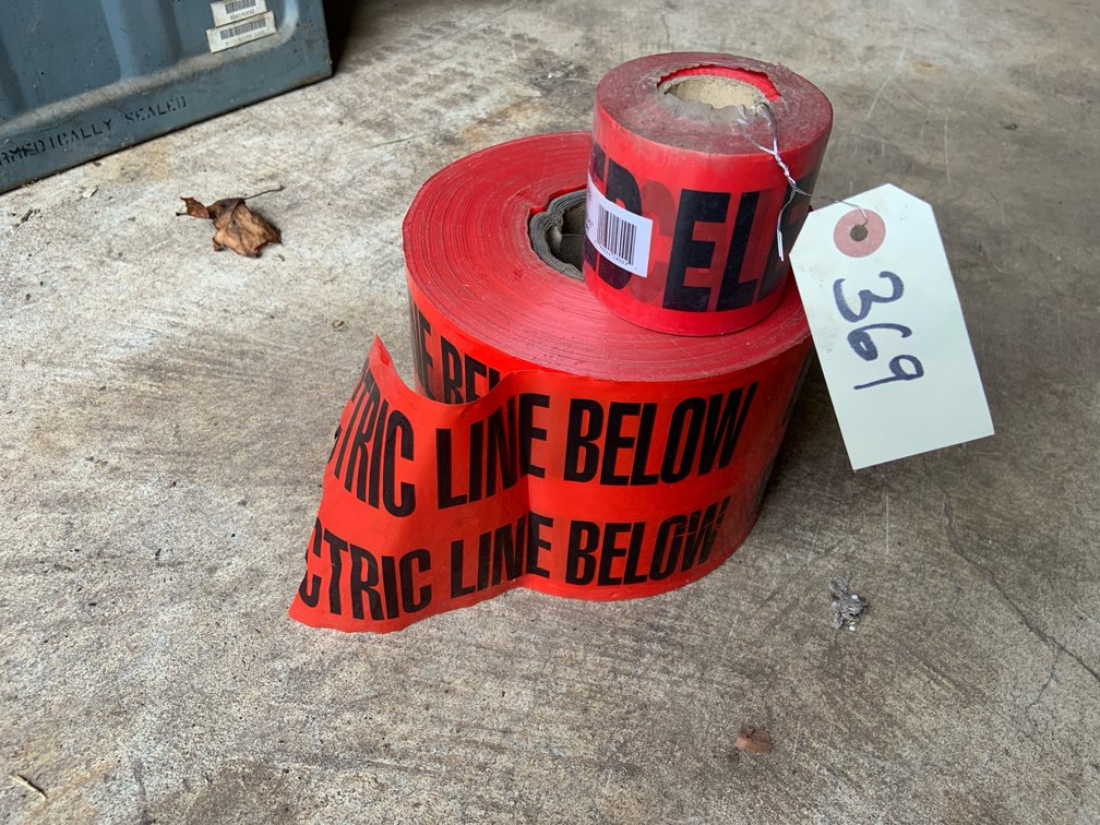 Electric Line Caution Tape