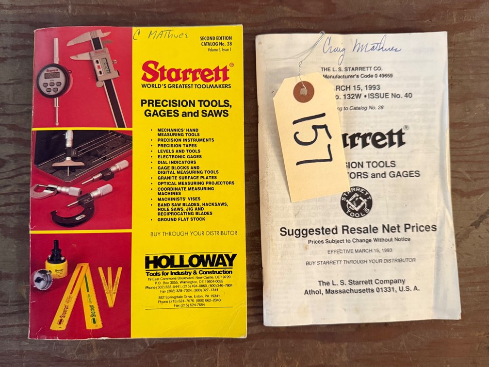 Starrett Informative Booklets