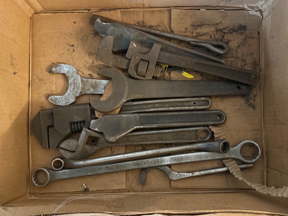 Assortment Of Large Wrenches
