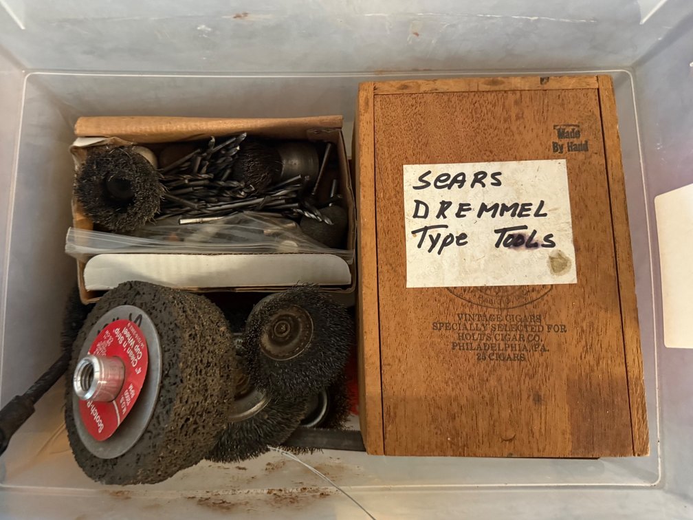Variety Of Wheel Brushes And Drill Bits