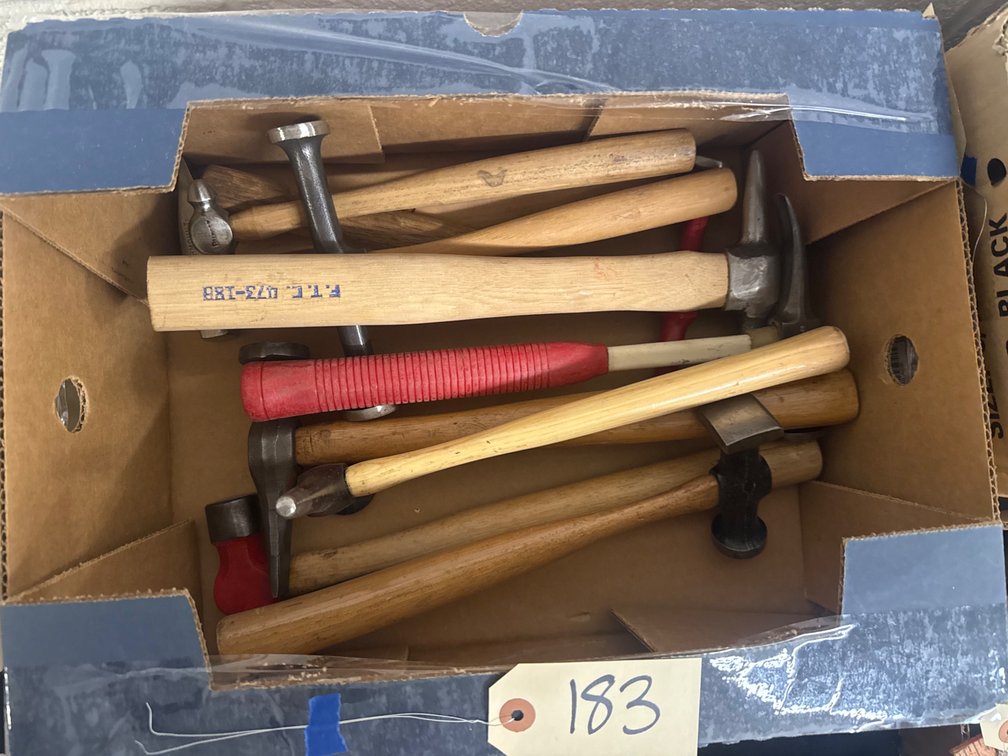 Box Of Hammers And Picks