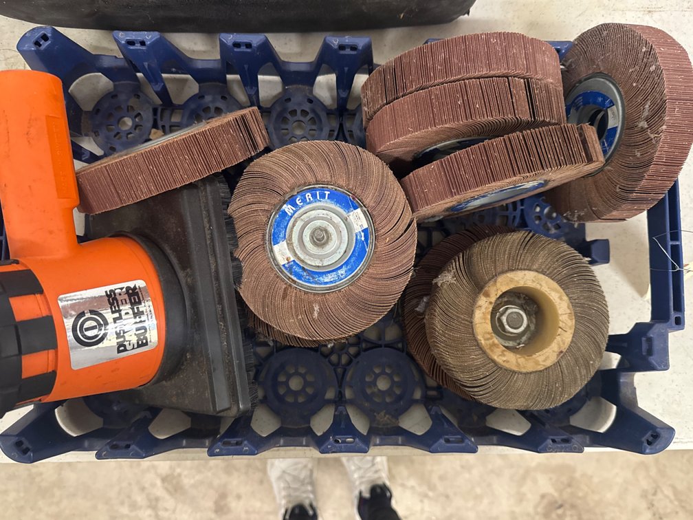 Sander Buffer And Flapwheels