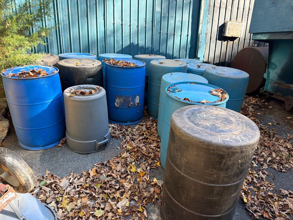 (14) 55 Gallon Plastic Drums