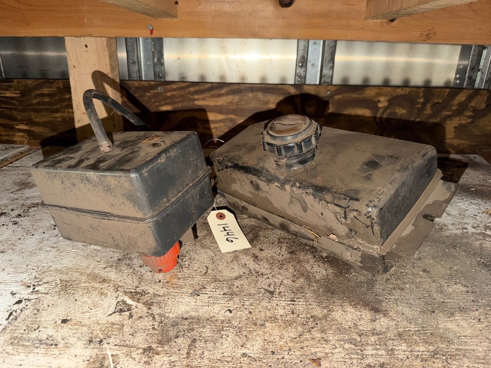(2) Small Gas Tanks