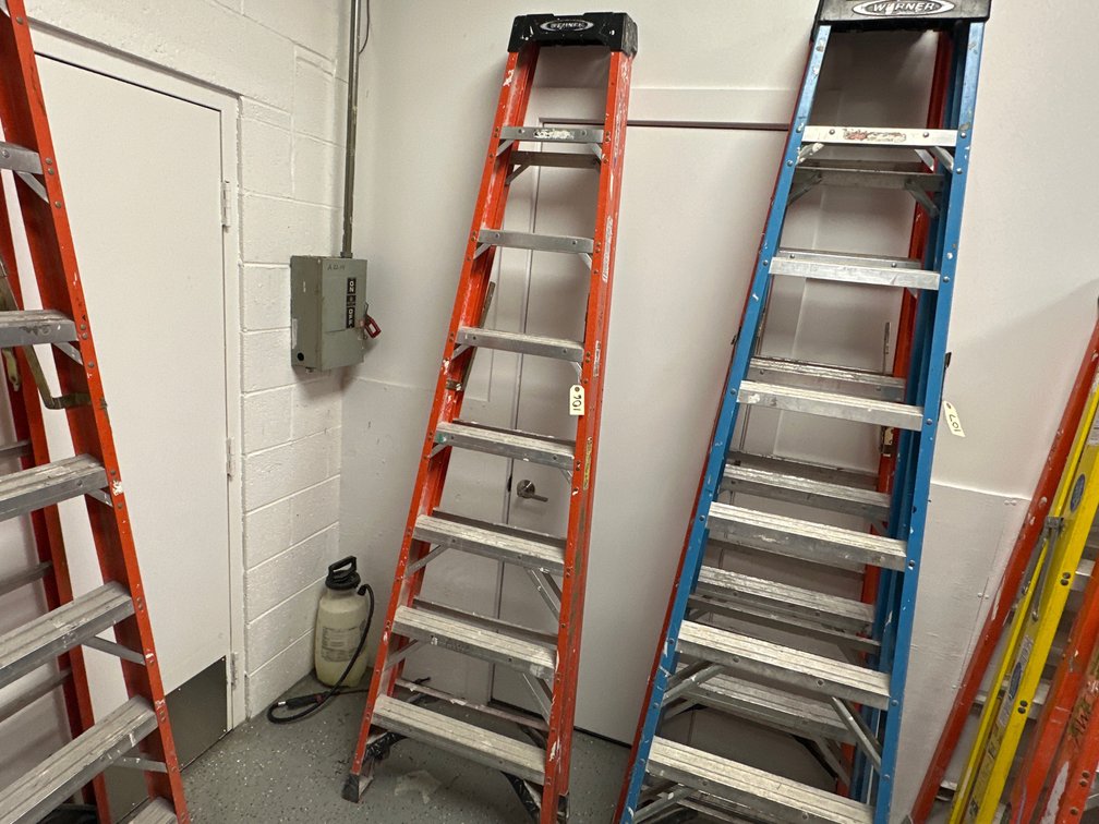 (1) 8’ Werner Fiberglass A-Frame Ladder