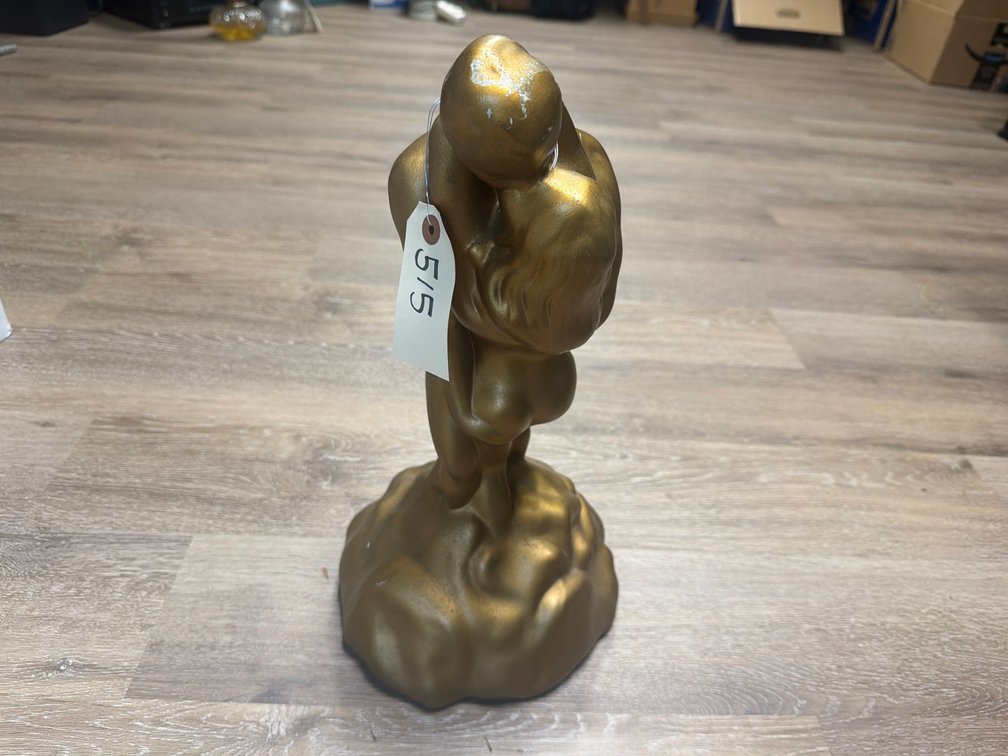 Couple Embracing Statue