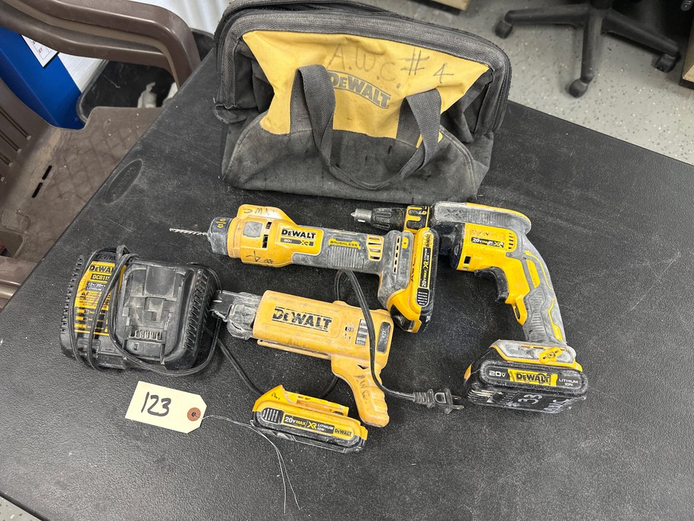 DEWALT 20V MAX Cordless Screwgun & Cut-Out Tool Set