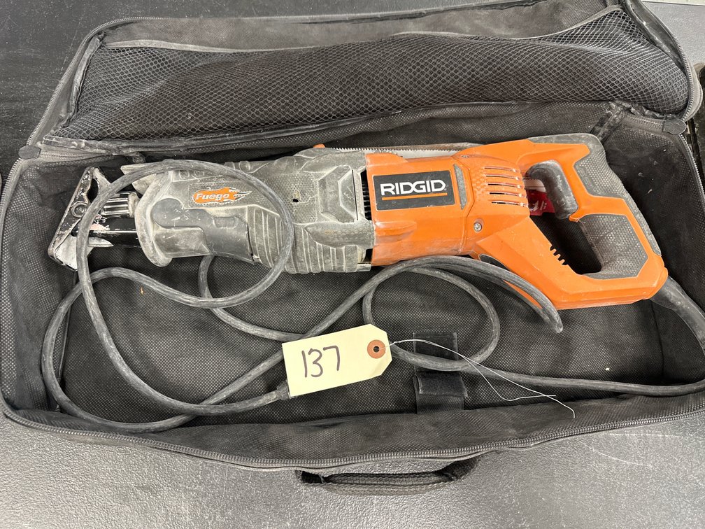 RIDGID R3002 Electric Reciprocating Saw