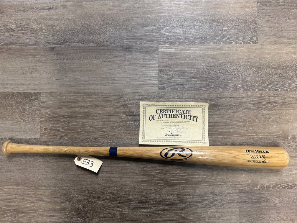 Signed Mark McGwire Baseball Bat