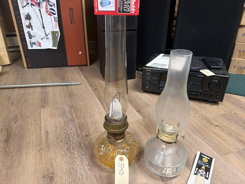 (2) Oil Lamps