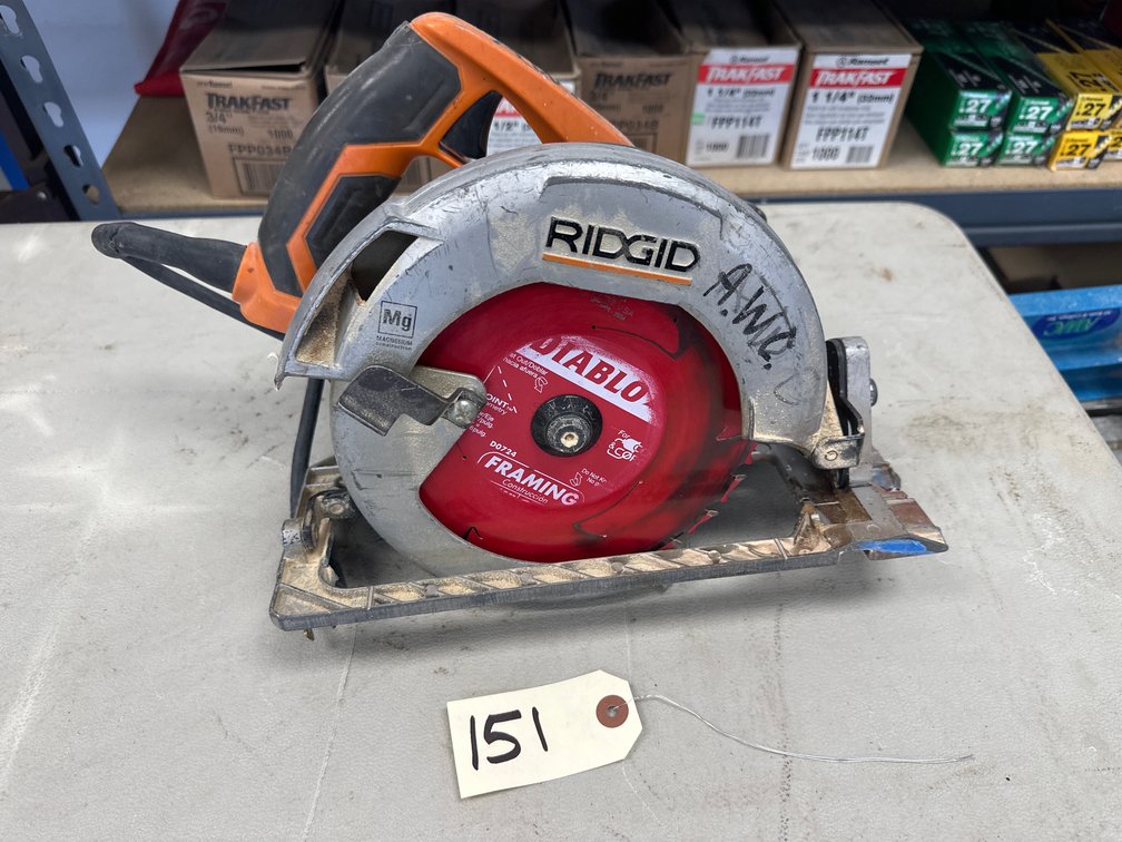 RIDGID 7-1/4” Heavy-Duty Electric Circular Saw