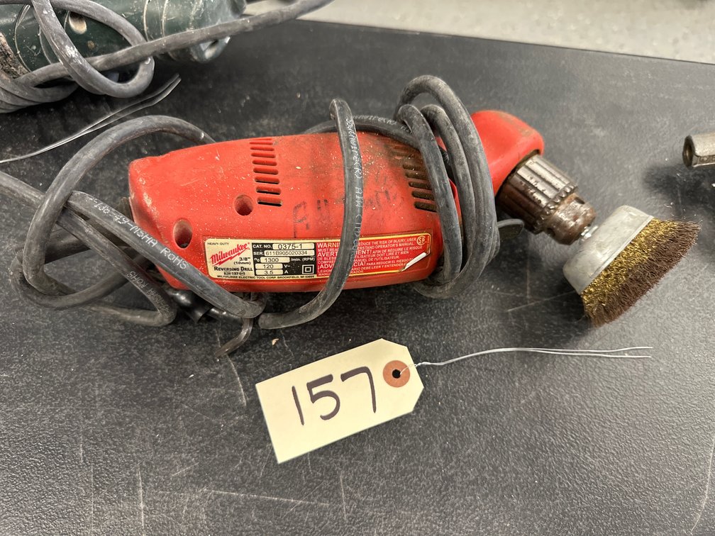 Milwaukee 0375-1 3/8” Electric Reversing Drill