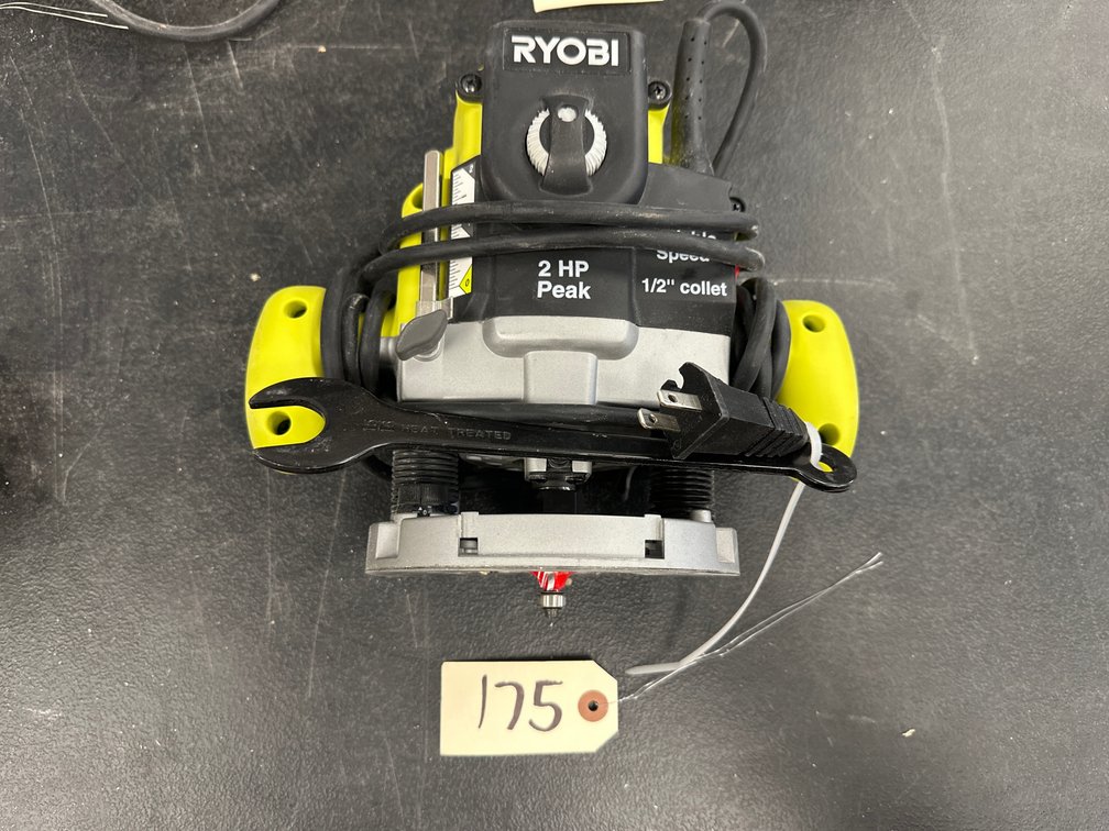 RYOBI RE180PL1G 2 HP Electric Plunge Router