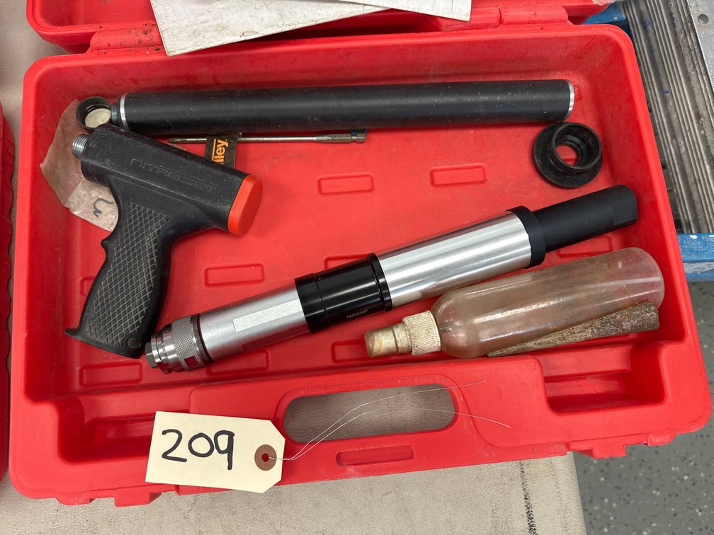 Nitroset Solid Propellant Fastening System Kit