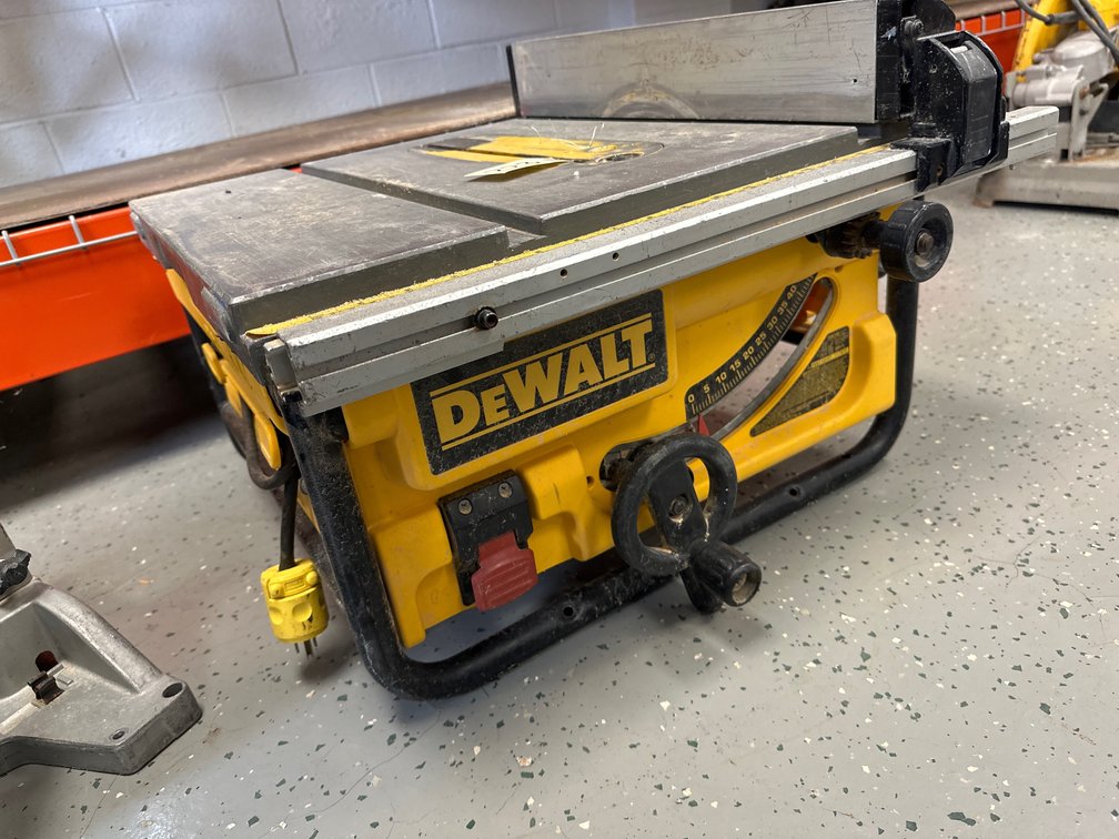 DEWALT DW745 10” Compact Jobsite Table Saw