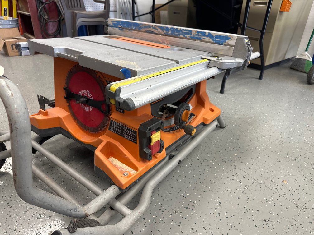 RIDGID R4510 10” Portable Table Saw