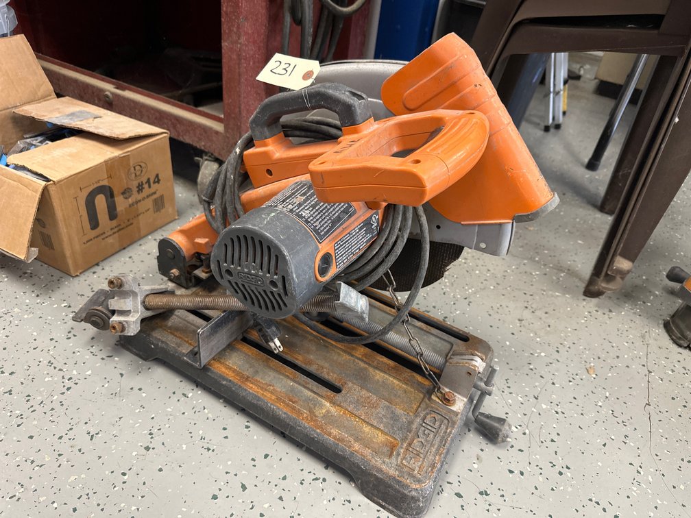 RIDGID R4142 14” Abrasive Cut-Off Machine