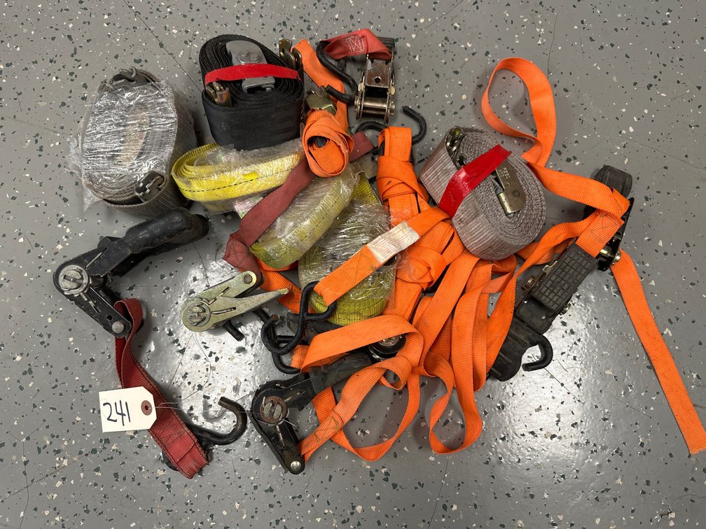 Assorted Ratchet Straps