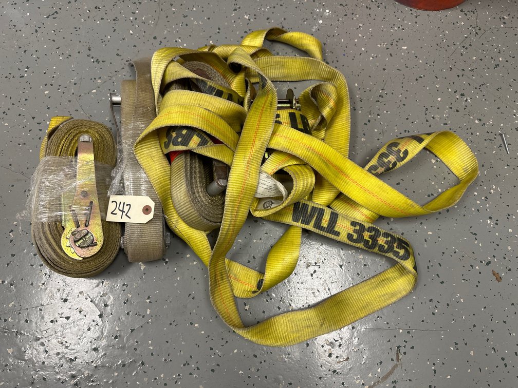Assorted Ratchet Straps