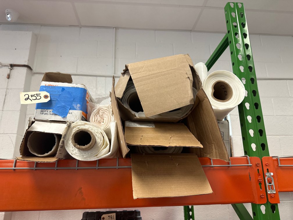 Assorted Plastic Sheeting