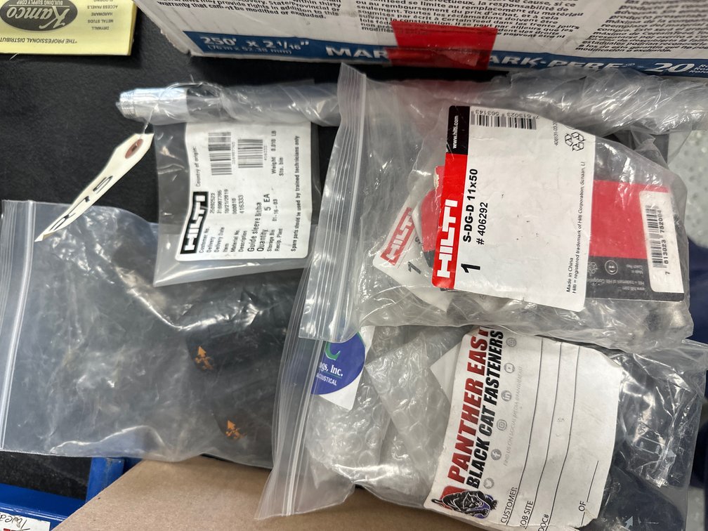 Assorted Screwgun Replacement Parts