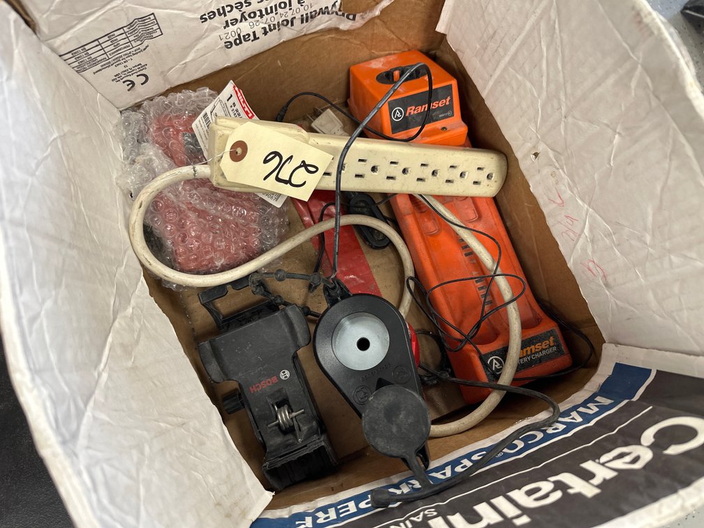 Assorted Chargers, Adapter & Battery