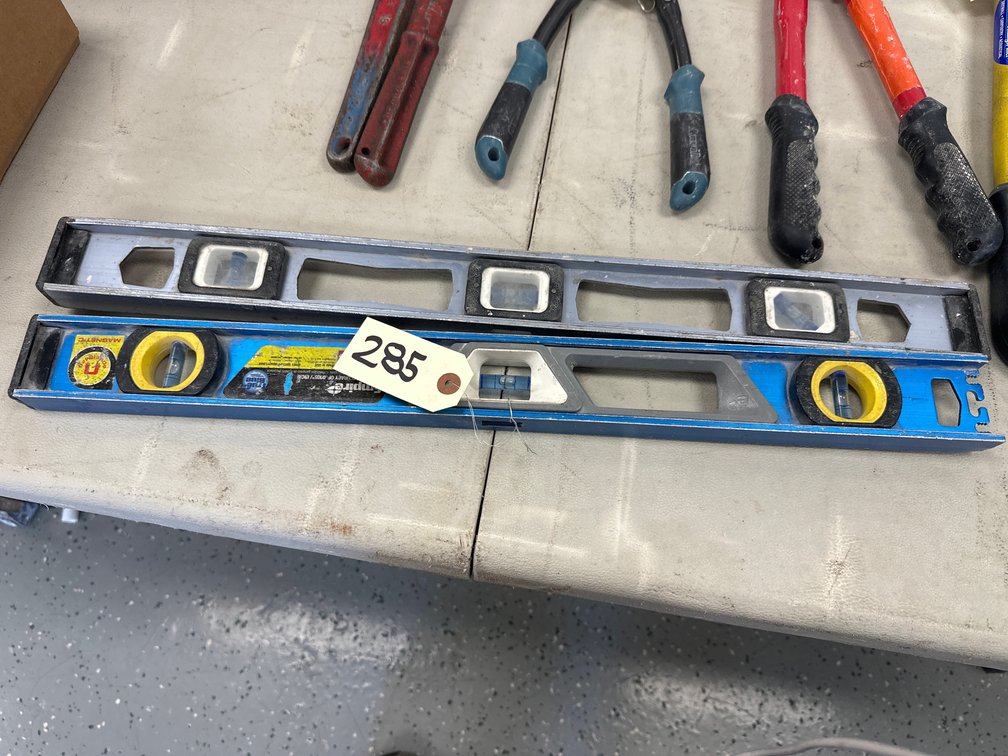 (2) 24” Aluminum Levels