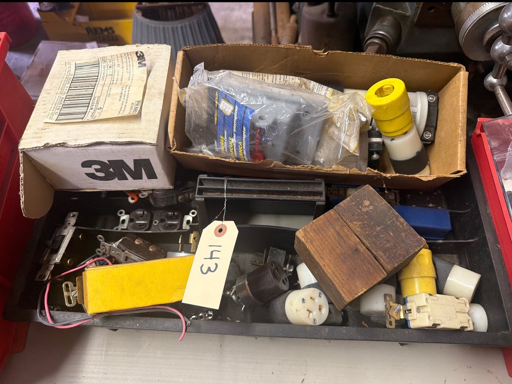 Female Electrical Connectors & Toggle Light Switches