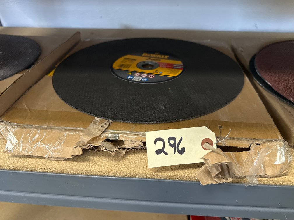 Approximately (10) DEWALT 14” Cut-Off Wheels