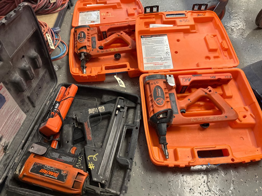 (3) Ramset Fastening Tools