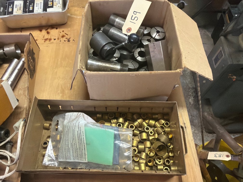 Round Collets & Brass Sleeve Bearings