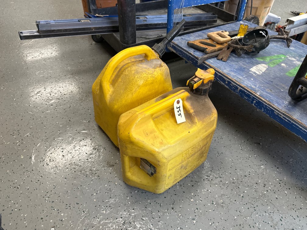(2) Diesel Fuel Cans