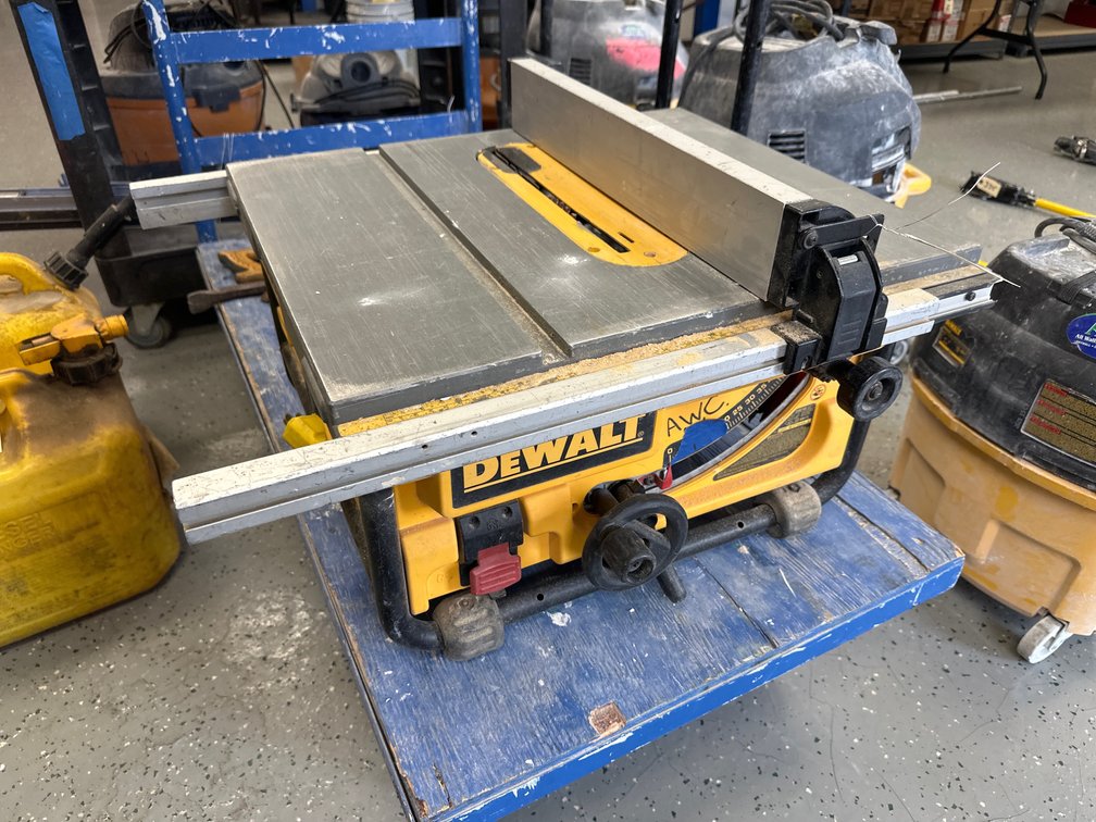 DEWALT DW745 10” Compact Jobsite Table Saw