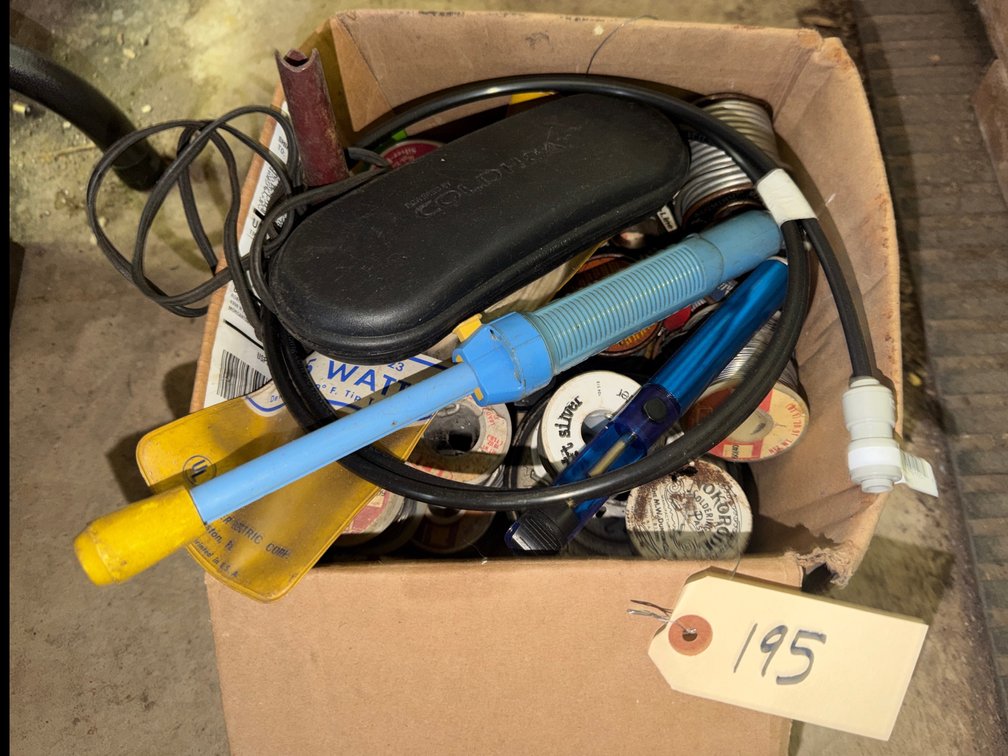 Soldering Wire & Soldering Iron