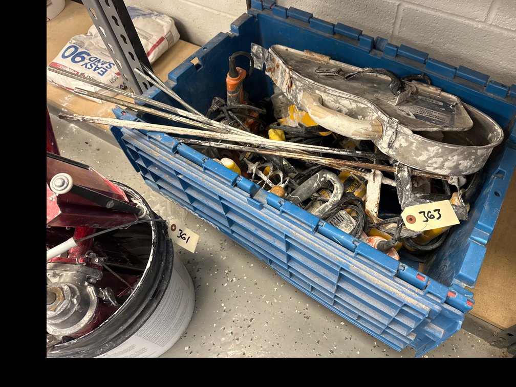 Assorted Drills & Mixing Tools