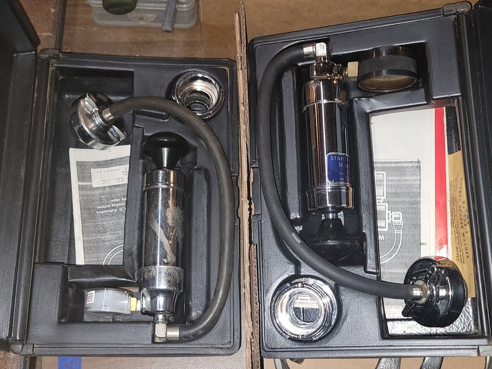 (2) Pressurized Cooling System Tester