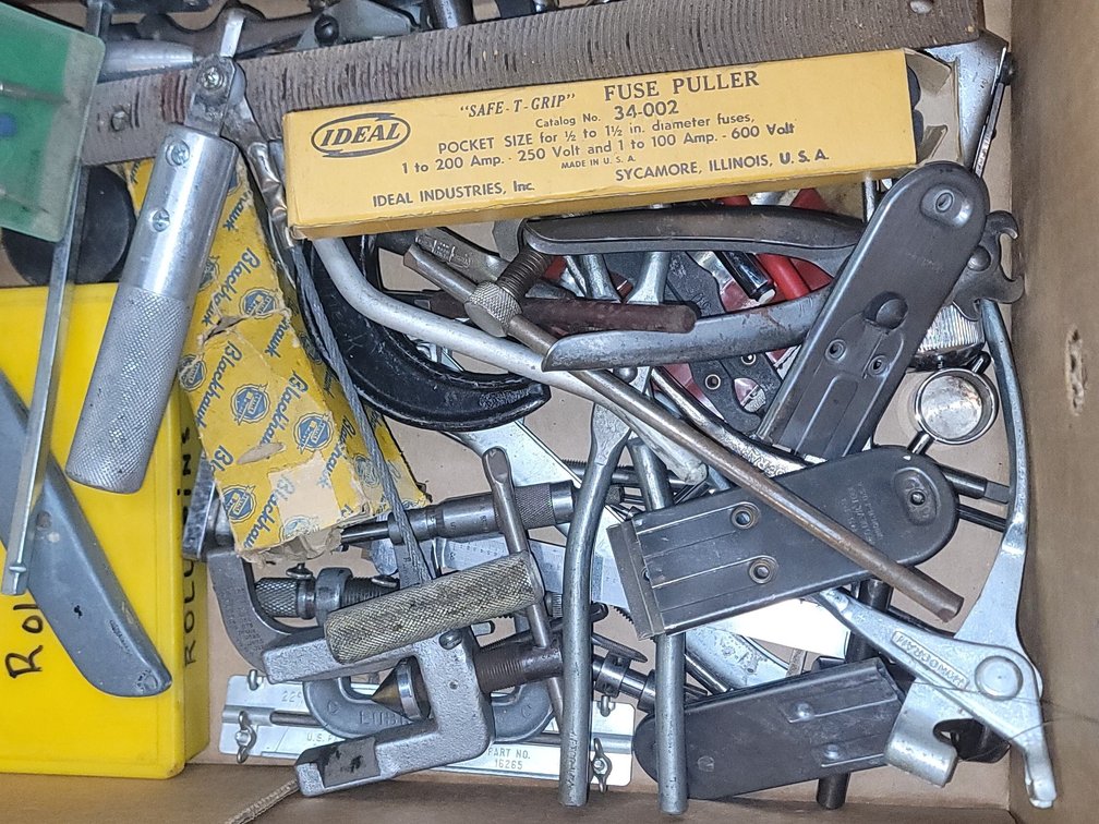 Box of Assorted Tools