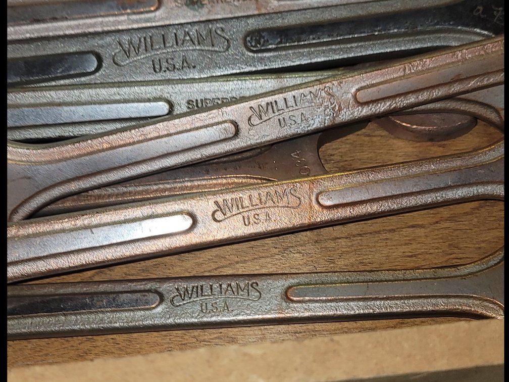 (9) Williams Superrench Wrenches