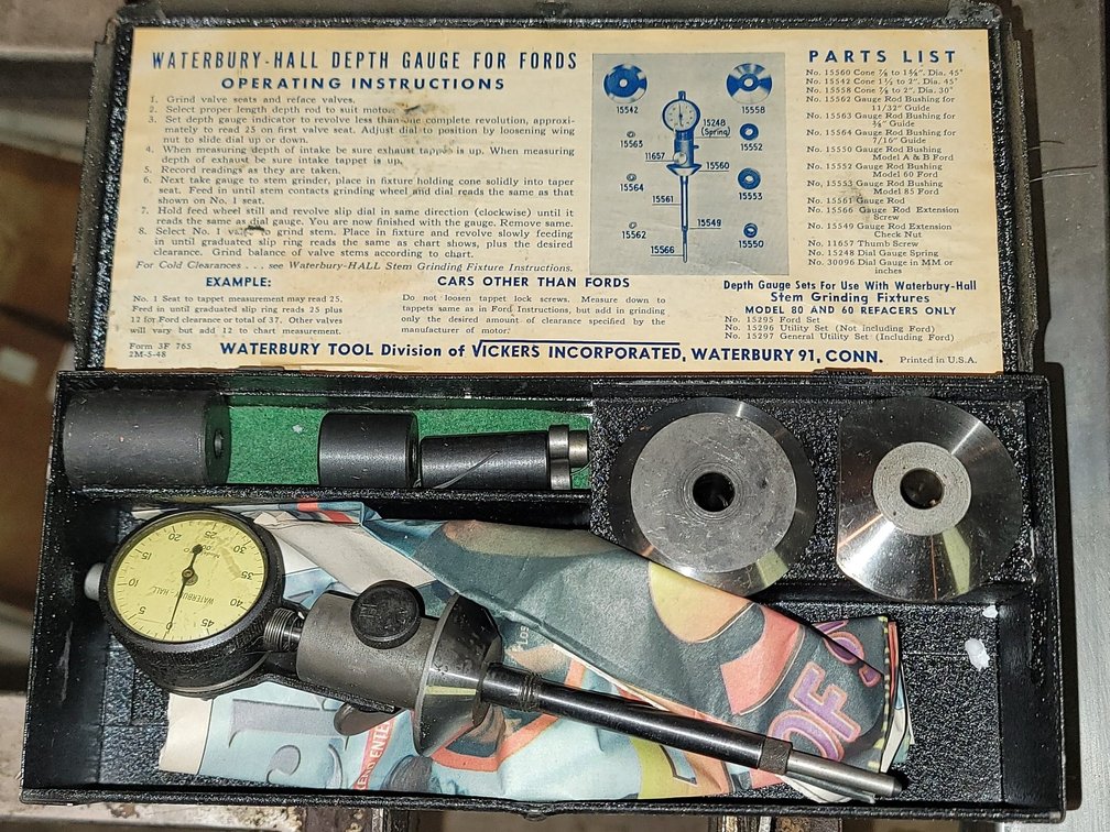 Vintage FORD Depth Gauge