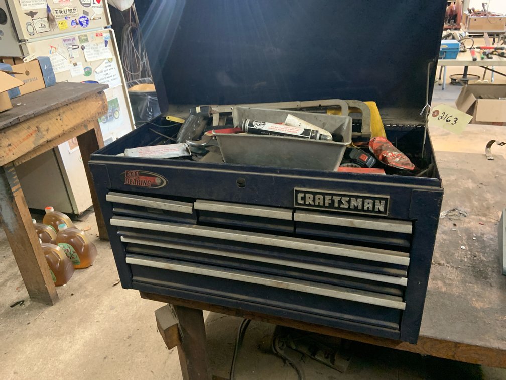 Craftsman Metal Toolbox With Contents