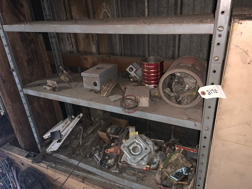 Metal Shelf With Hinges